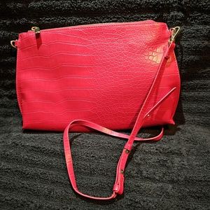 Red crossbody